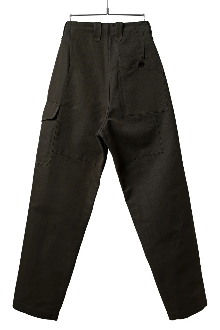 KLASICA 1960 BRITISH MIL TROUSERS / TRI UNION HIGH DENSITY GABADINE (MILITARY) - Image 15