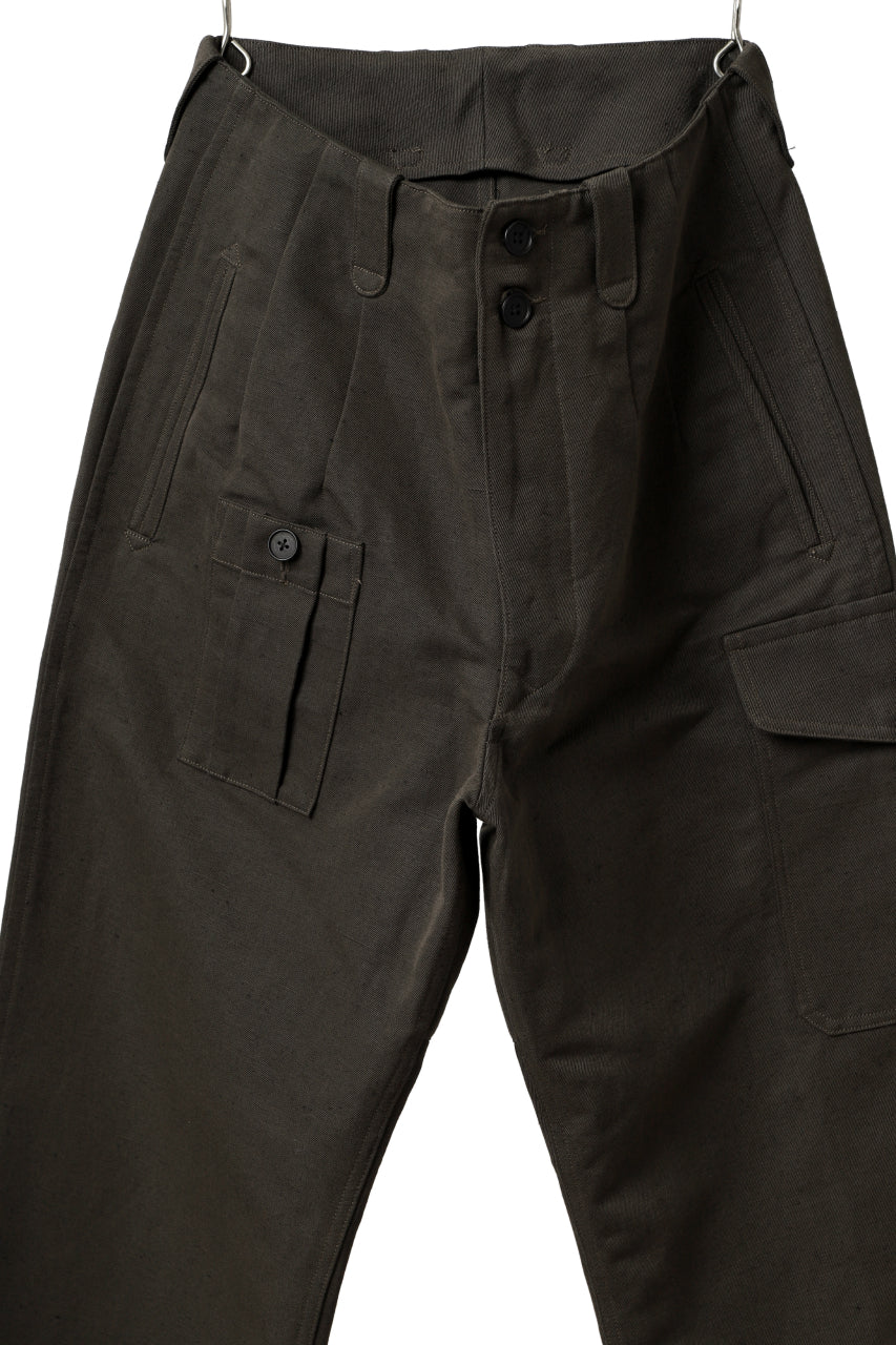 KLASICA 1960 BRITISH MIL TROUSERS / TRI UNION HIGH DENSITY GABADINE (MILITARY) - Image 16