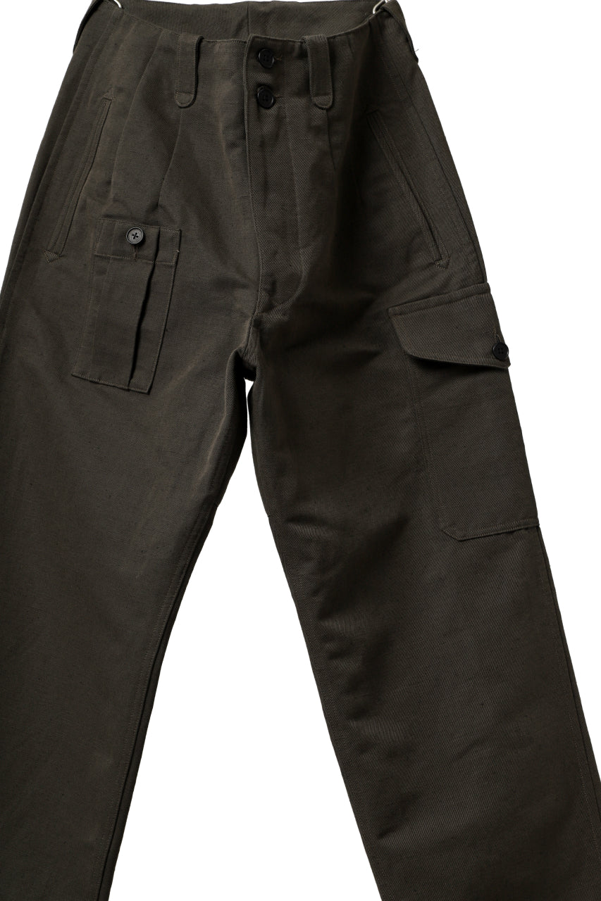 KLASICA 1960 BRITISH MIL TROUSERS / TRI UNION HIGH DENSITY GABADINE (MILITARY) - Image 18