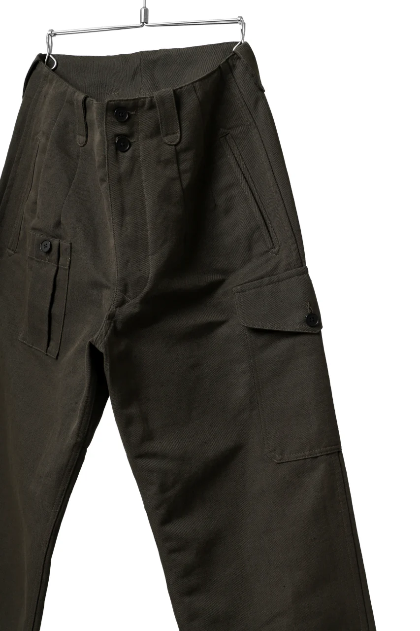 KLASICA 1960 BRITISH MIL TROUSERS / TRI UNION HIGH DENSITY GABADINE (MILITARY) - Image 21