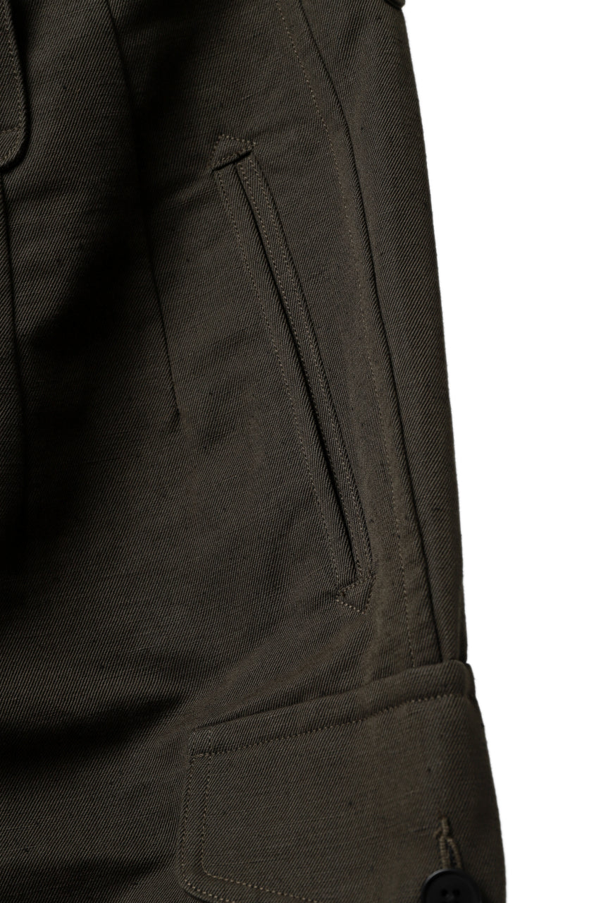 KLASICA 1960 BRITISH MIL TROUSERS / TRI UNION HIGH DENSITY GABADINE (MILITARY) - Image 22