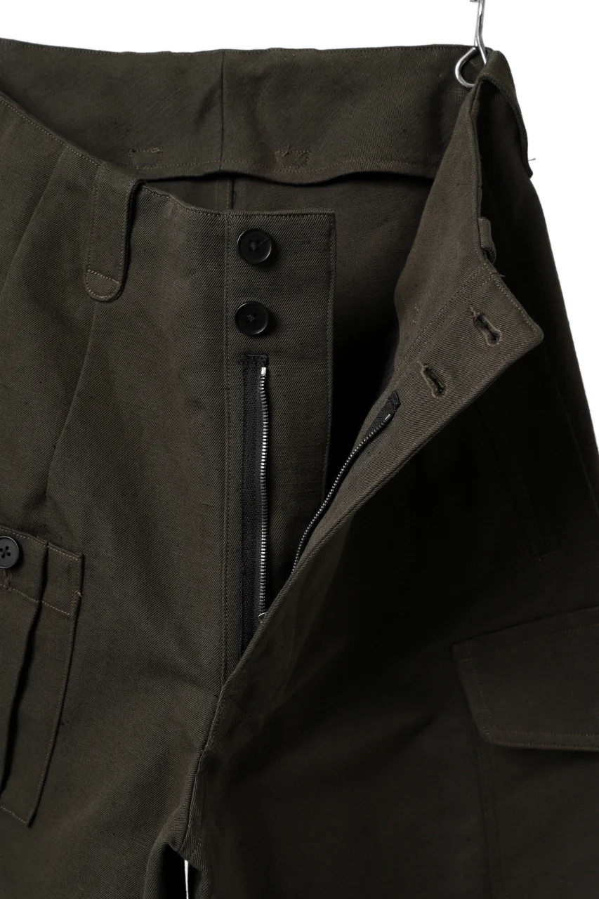 KLASICA 1960 BRITISH MIL TROUSERS / TRI UNION HIGH DENSITY GABADINE (MILITARY) - Image 23