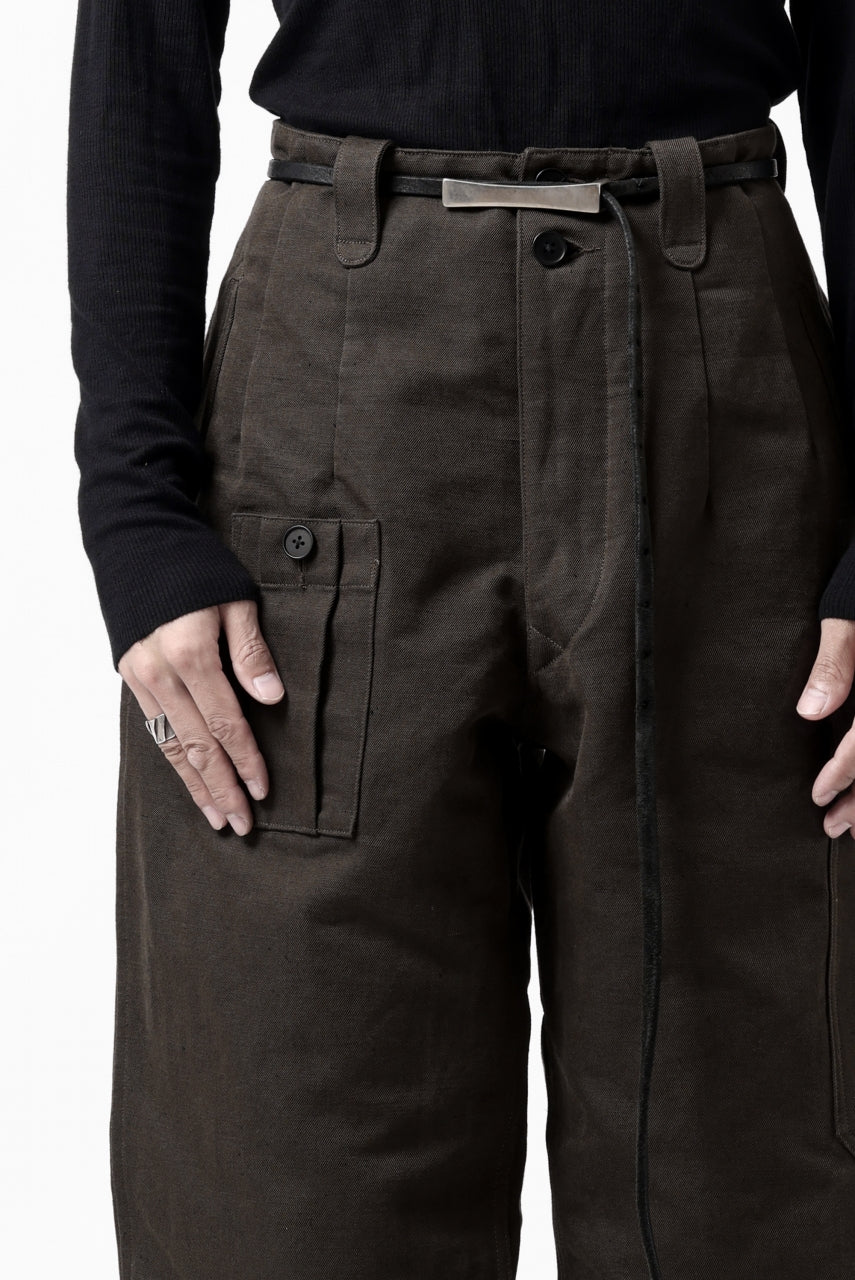 KLASICA 1960 BRITISH MIL TROUSERS / TRI UNION HIGH DENSITY GABADINE (MILITARY) - Image 29