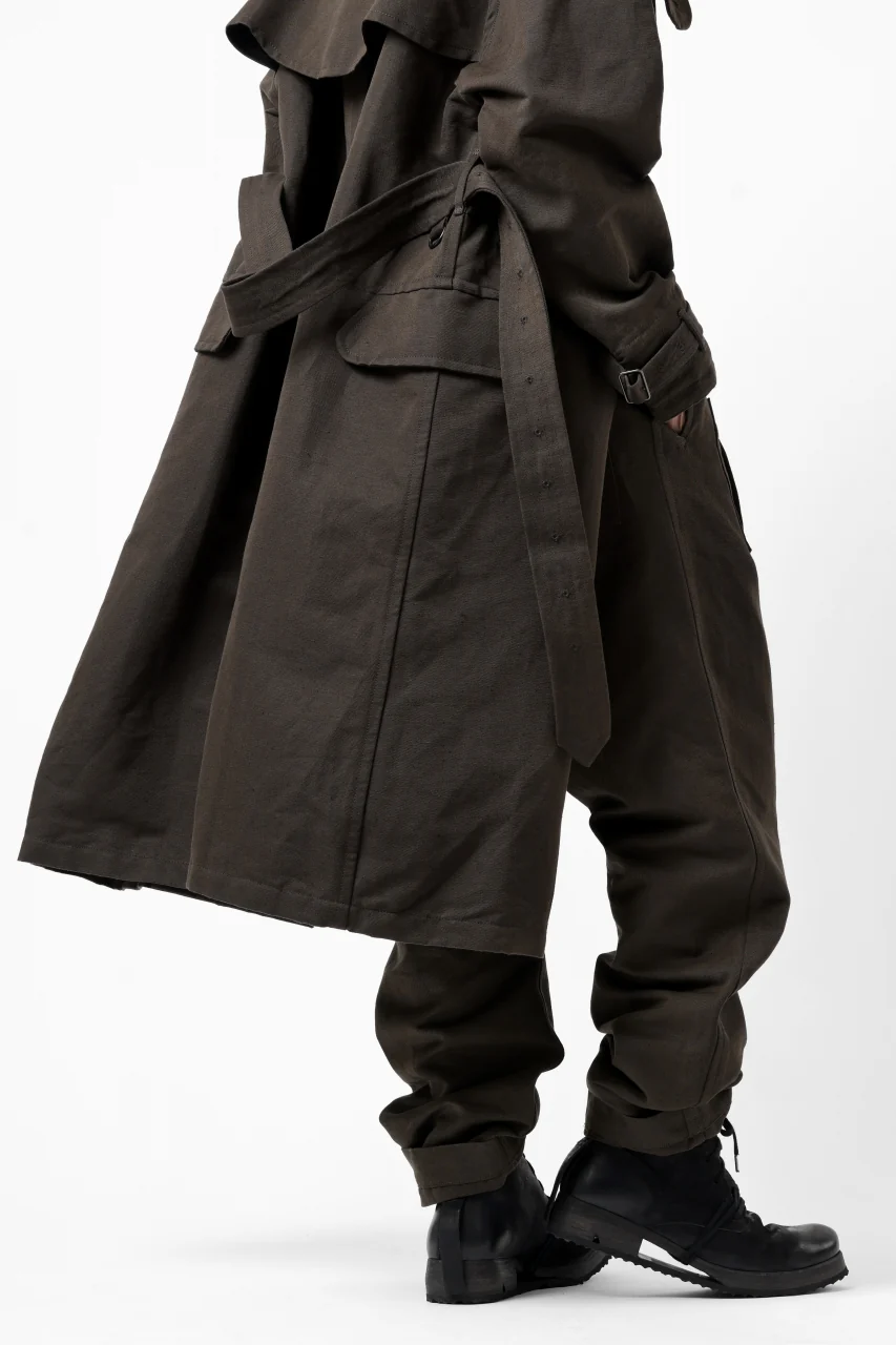 KLASICA 1960 BRITISH MIL TROUSERS / TRI UNION HIGH DENSITY GABADINE (MILITARY) - Image 5
