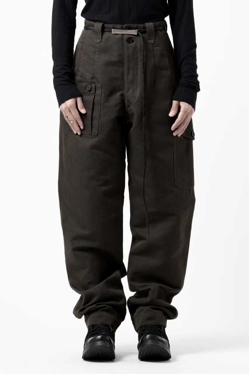 KLASICA 1960 BRITISH MIL TROUSERS / TRI UNION HIGH DENSITY GABADINE (MILITARY) - Image 7