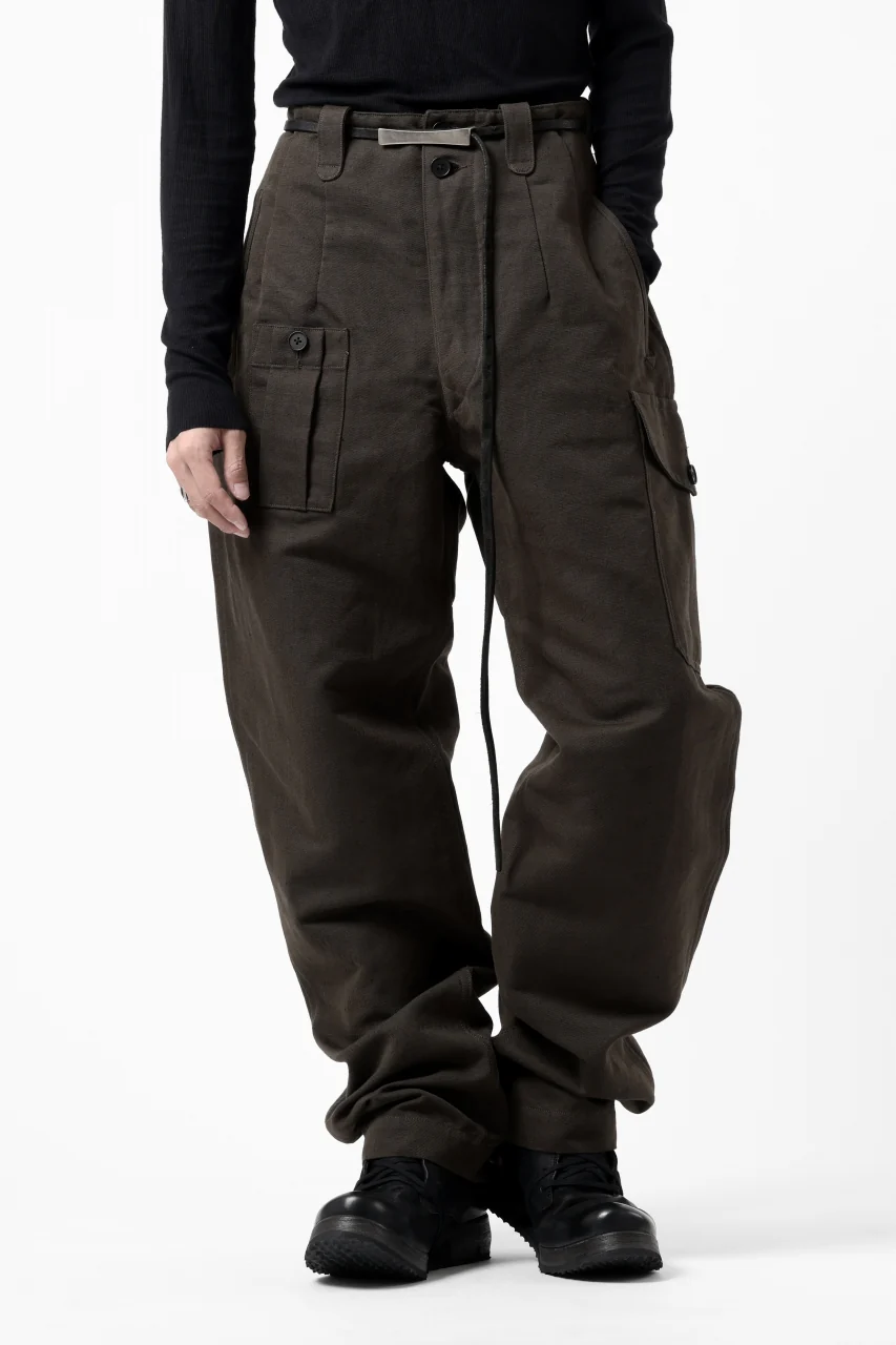 KLASICA 1960 BRITISH MIL TROUSERS / TRI UNION HIGH DENSITY GABADINE (MILITARY) - Image 8