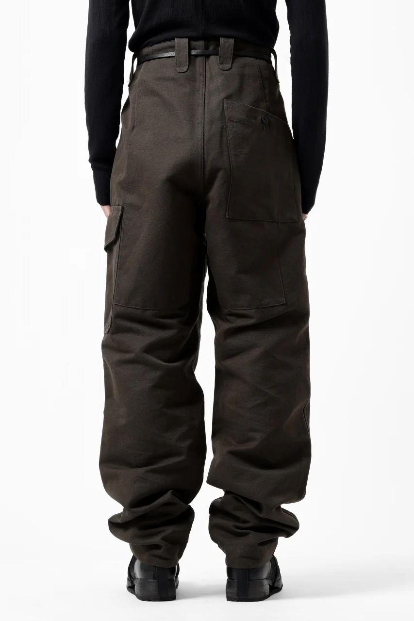 KLASICA 1960 BRITISH MIL TROUSERS / TRI UNION HIGH DENSITY GABADINE (MILITARY) - Image 9