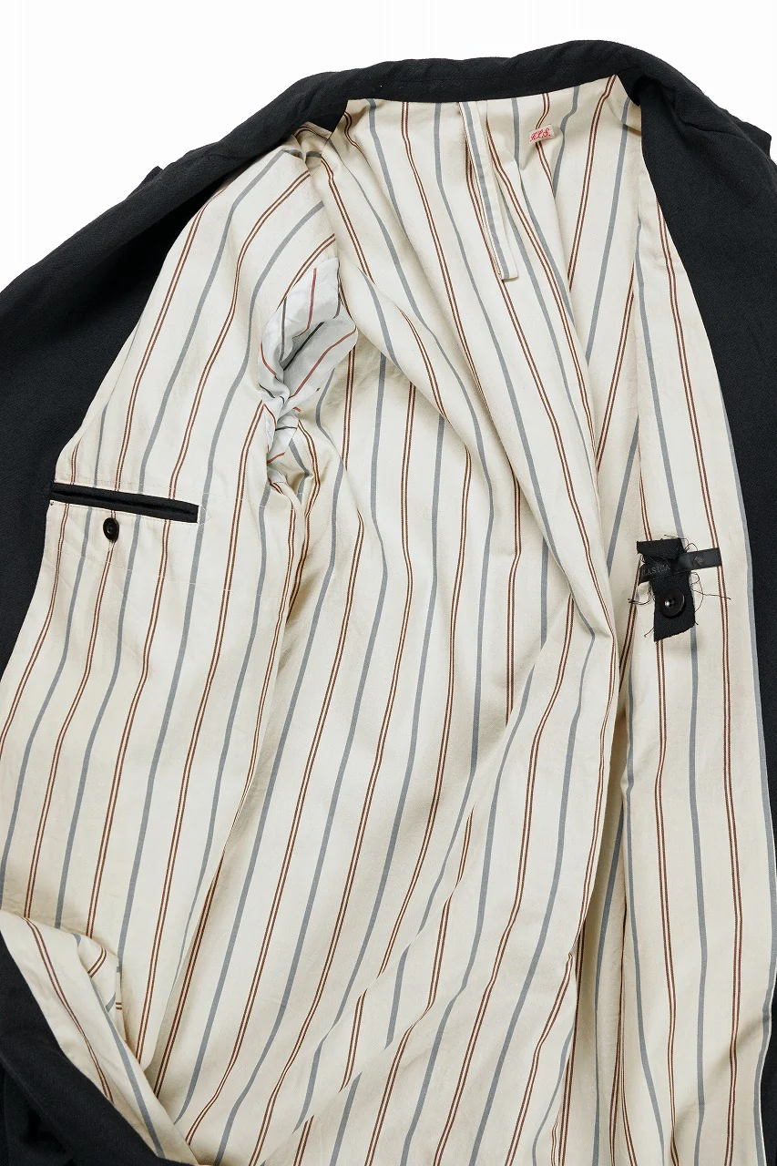 KLASICA "1983" CUT OFF CLASSIC STRAIGHT COAT / ALEXANDER TWILL MATT MIX (COAL BLACK) - Image 12
