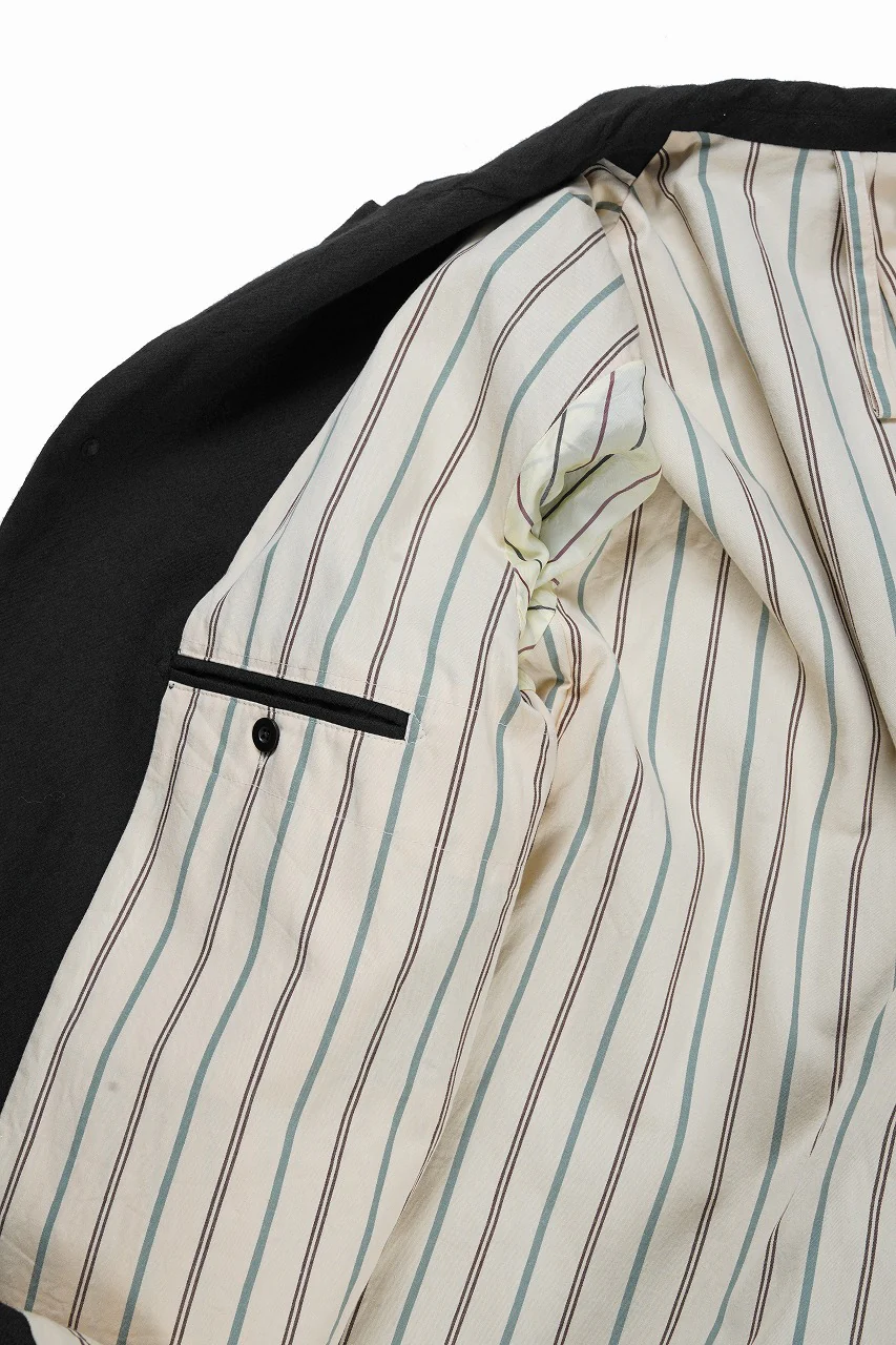 KLASICA "1983" CUT OFF CLASSIC STRAIGHT COAT / ALEXANDER TWILL MATT MIX (COAL BLACK) - Image 13
