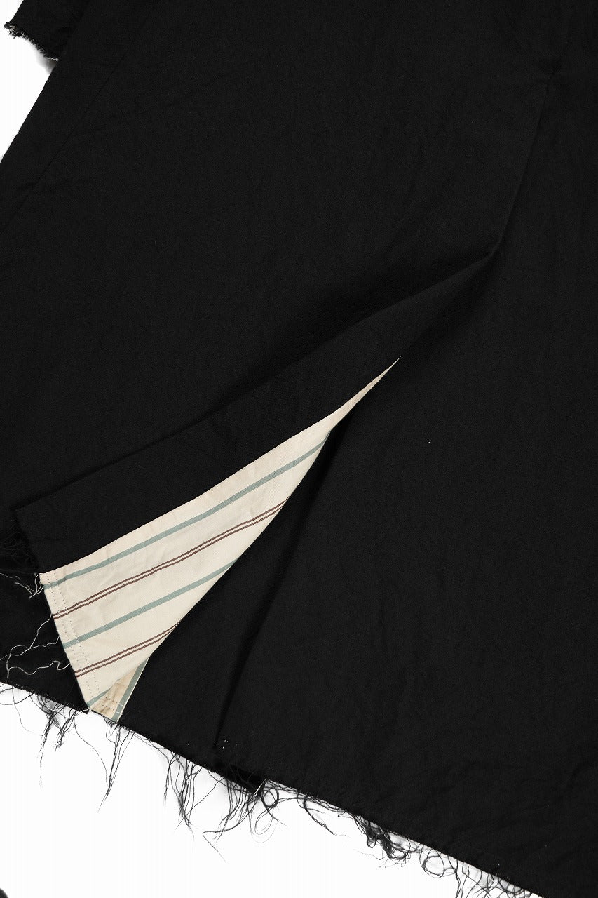 KLASICA "1983" CUT OFF CLASSIC STRAIGHT COAT / ALEXANDER TWILL MATT MIX (COAL BLACK) - Image 15