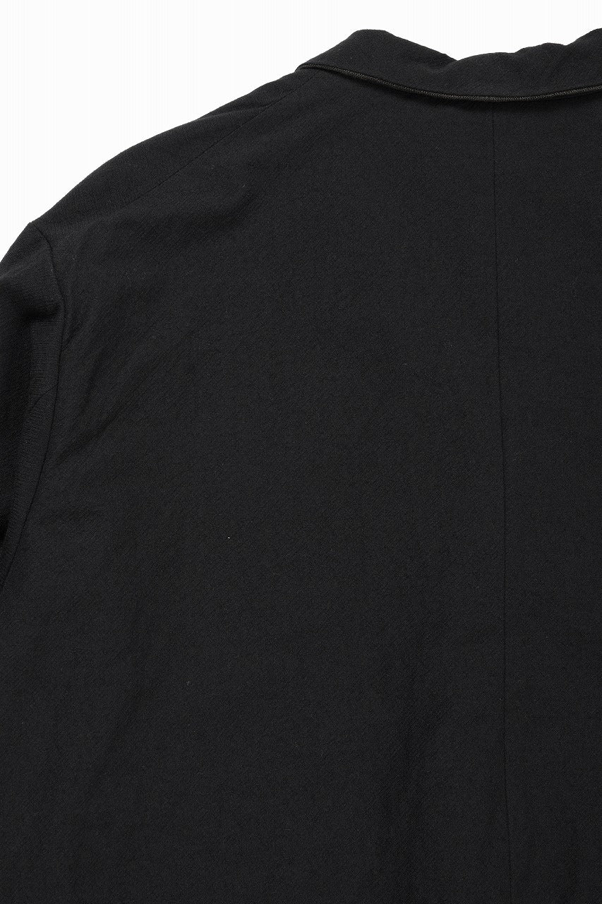 KLASICA "1983" CUT OFF CLASSIC STRAIGHT COAT / ALEXANDER TWILL MATT MIX (COAL BLACK) - Image 16