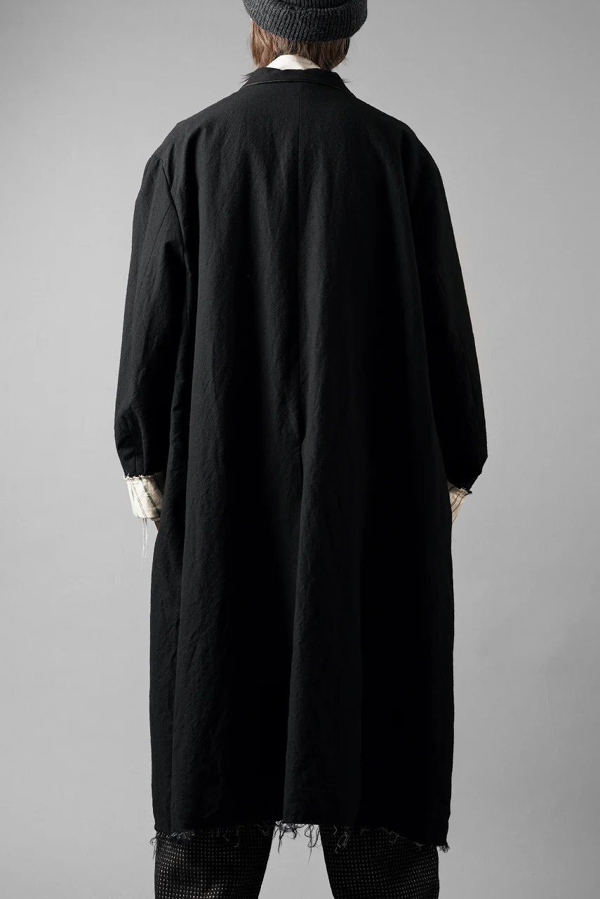 KLASICA "1983" CUT OFF CLASSIC STRAIGHT COAT / ALEXANDER TWILL MATT MIX (COAL BLACK) - Image 21