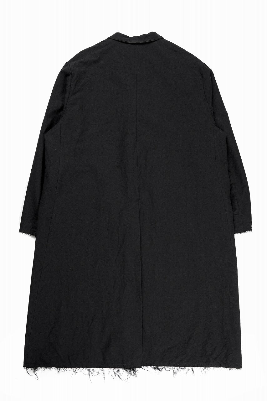 KLASICA "1983" CUT OFF CLASSIC STRAIGHT COAT / ALEXANDER TWILL MATT MIX (COAL BLACK) - Image 6