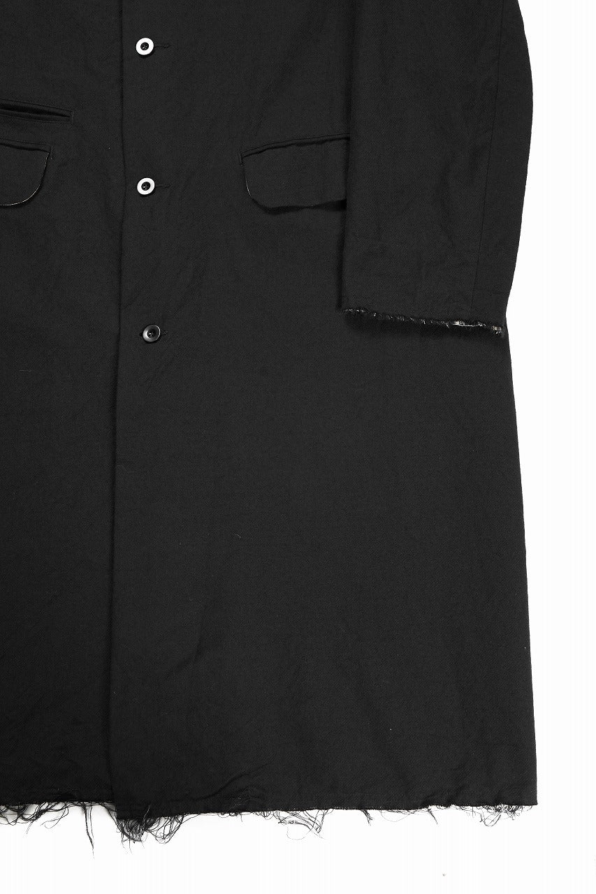 KLASICA "1983" CUT OFF CLASSIC STRAIGHT COAT / ALEXANDER TWILL MATT MIX (COAL BLACK) - Image 9