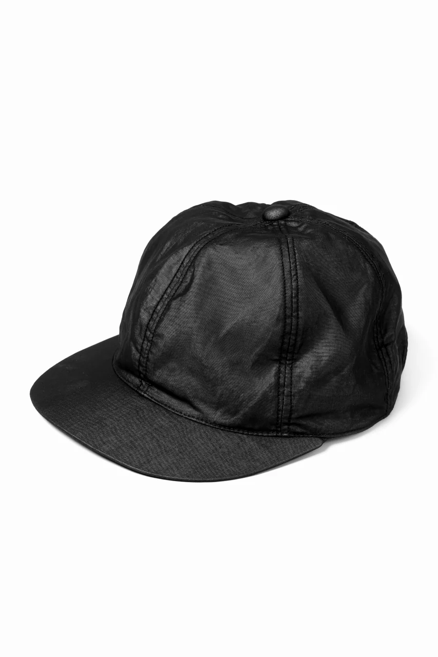 KLASICA AMPIER CAP / TRANSLUCENT ORGANDY (BLACK)