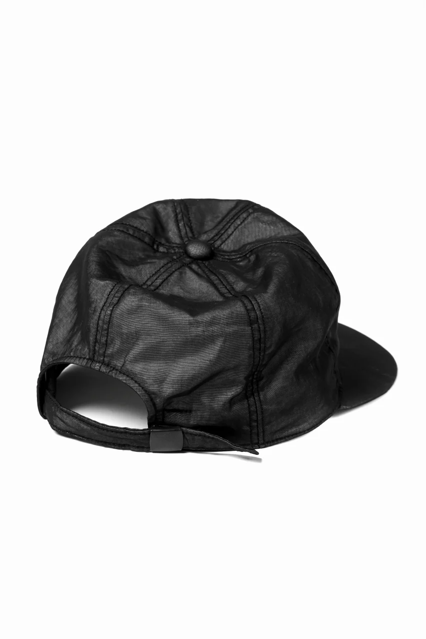 KLASICA AMPIER CAP / TRANSLUCENT ORGANDY (BLACK) - Image 10
