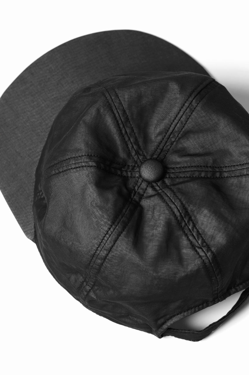 KLASICA AMPIER CAP / TRANSLUCENT ORGANDY (BLACK) - Image 13