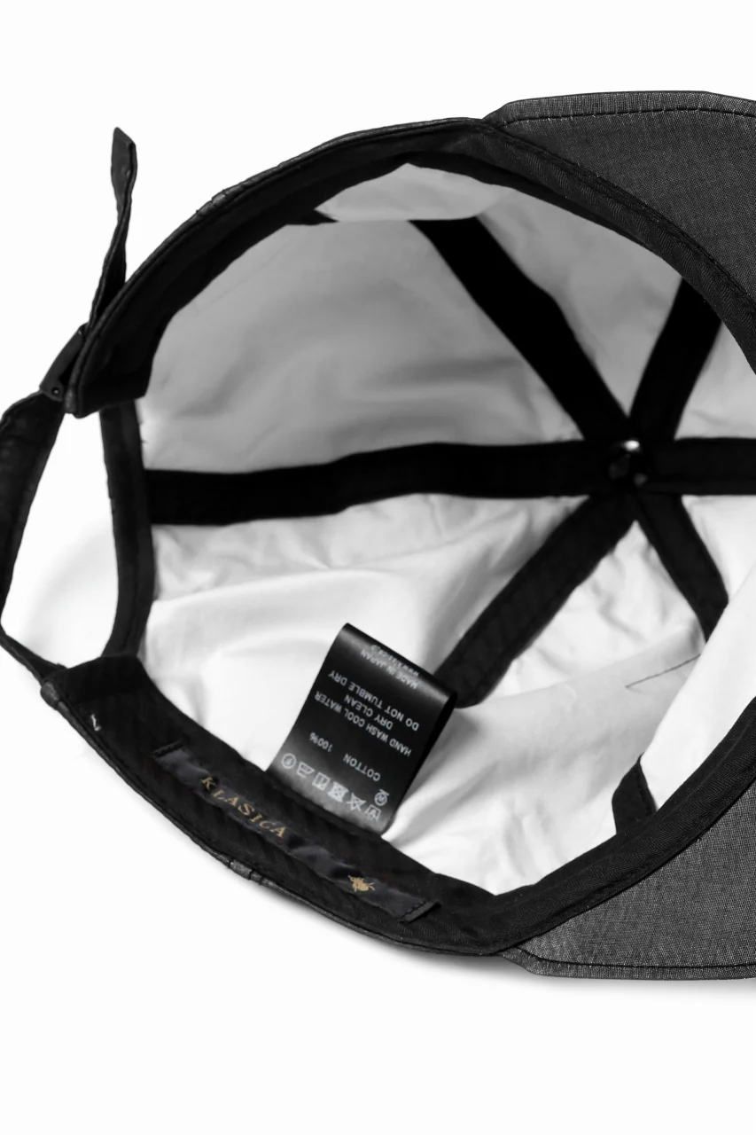 KLASICA AMPIER CAP / TRANSLUCENT ORGANDY (BLACK) - Image 14