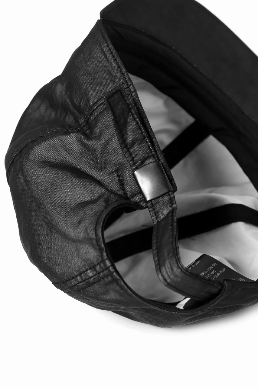KLASICA AMPIER CAP / TRANSLUCENT ORGANDY (BLACK) - Image 15