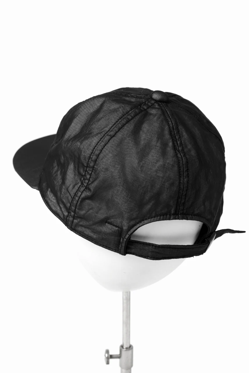 KLASICA AMPIER CAP / TRANSLUCENT ORGANDY (BLACK) - Image 19