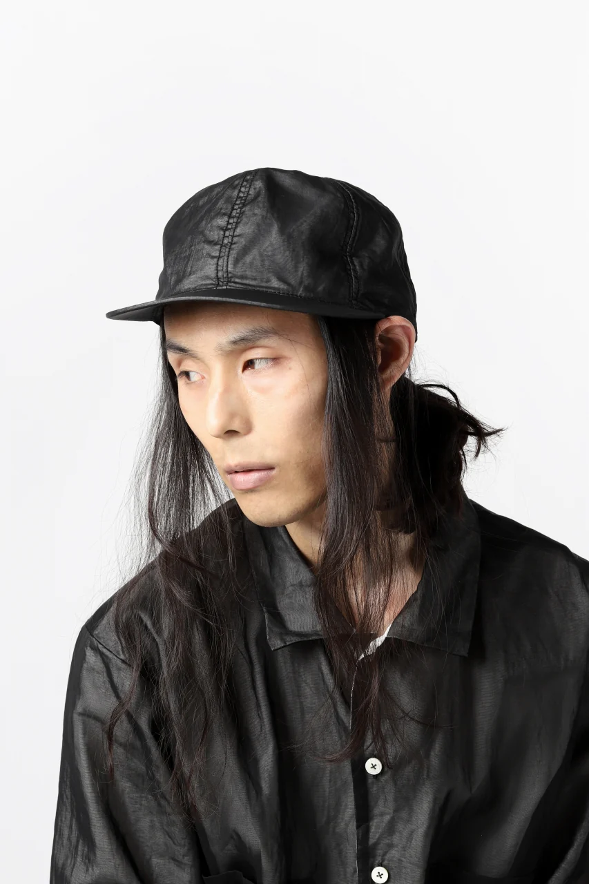 KLASICA AMPIER CAP / TRANSLUCENT ORGANDY (BLACK) - Image 2