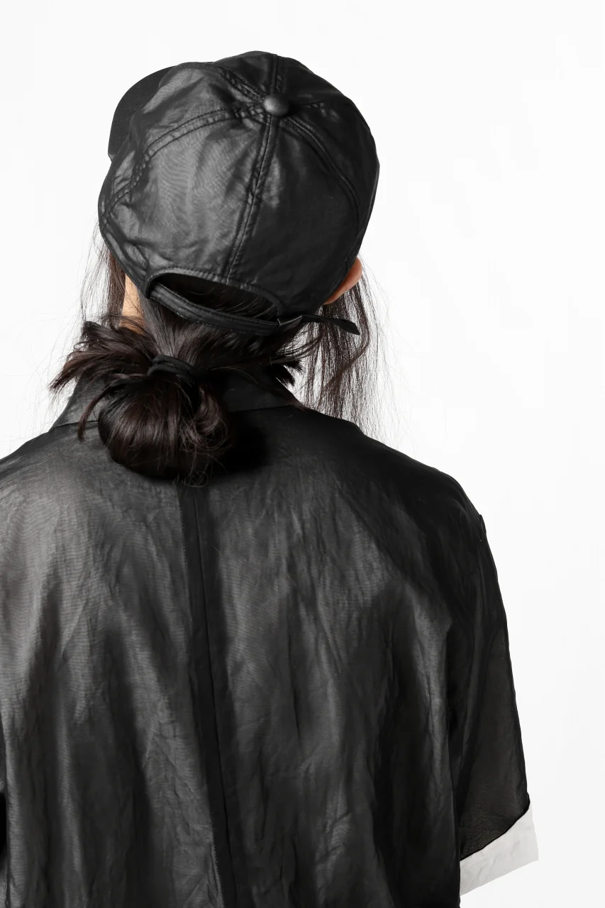 KLASICA AMPIER CAP / TRANSLUCENT ORGANDY (BLACK) - Image 8