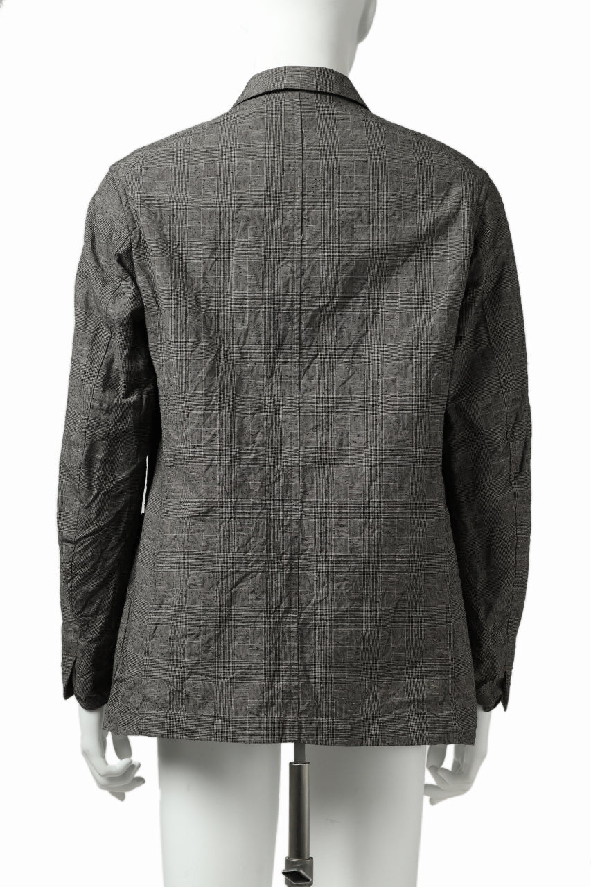 KLASICA ANNE TRAVELER'S BLAZER / ORIGINAL PONGEE NEP (GLEN CHECK) - Image 20
