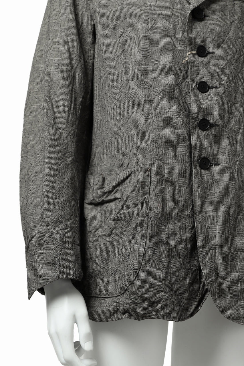 KLASICA ANNE TRAVELER'S BLAZER / ORIGINAL PONGEE NEP (GLEN CHECK) - Image 27