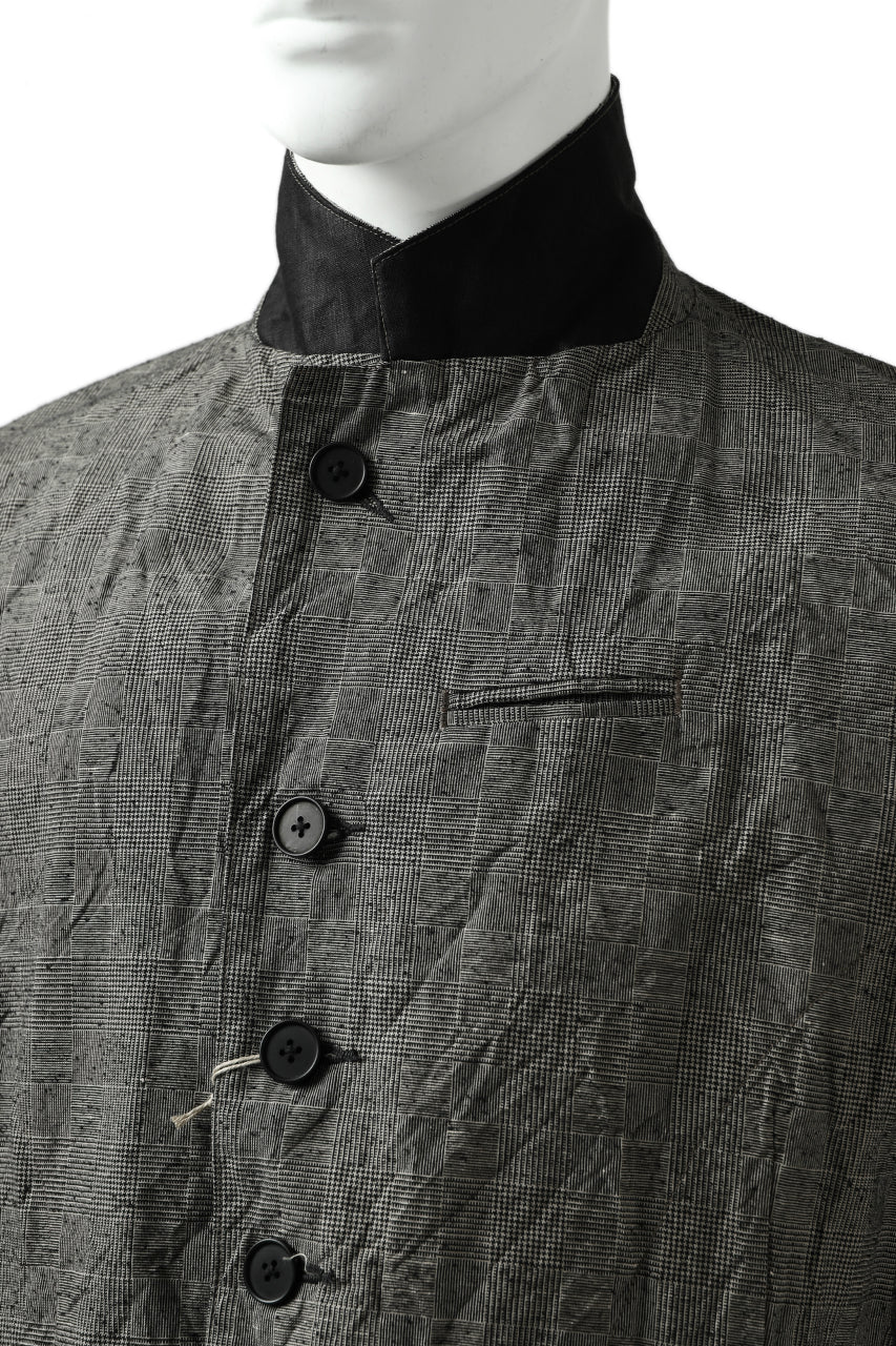 KLASICA ANNE TRAVELER'S BLAZER / ORIGINAL PONGEE NEP (GLEN CHECK) - Image 28