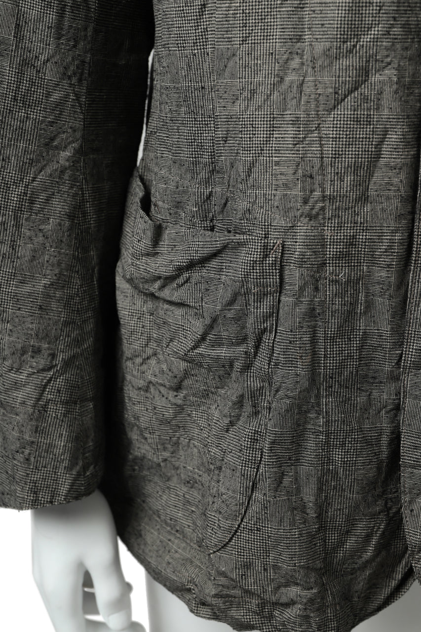 KLASICA ANNE TRAVELER'S BLAZER / ORIGINAL PONGEE NEP (GLEN CHECK) - Image 31
