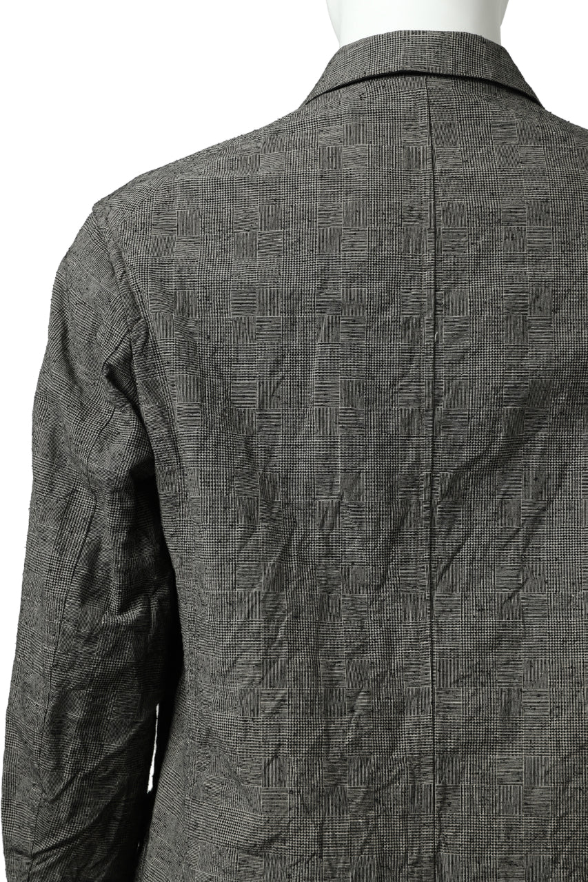 KLASICA ANNE TRAVELER'S BLAZER / ORIGINAL PONGEE NEP (GLEN CHECK) - Image 32