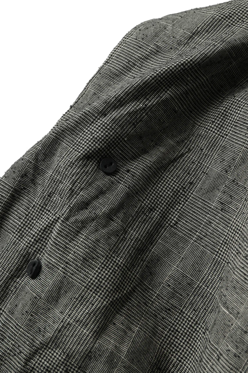 KLASICA ANNE TRAVELER'S BLAZER / ORIGINAL PONGEE NEP (GLEN CHECK) - Image 34