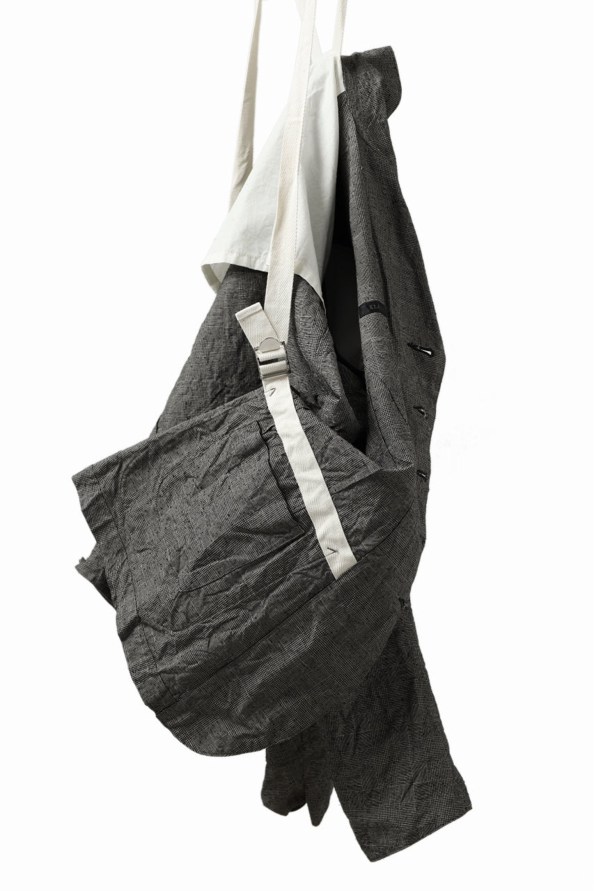 KLASICA ANNE TRAVELER'S BLAZER / ORIGINAL PONGEE NEP (GLEN CHECK) - Image 39