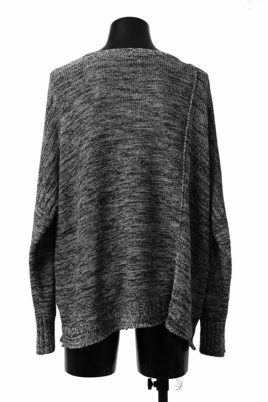 KLASICA ATTACHED LOOSE KNIT PULLOVER / ORG MIX 6PLY FOR 5G LICO (MIX) - Image 4