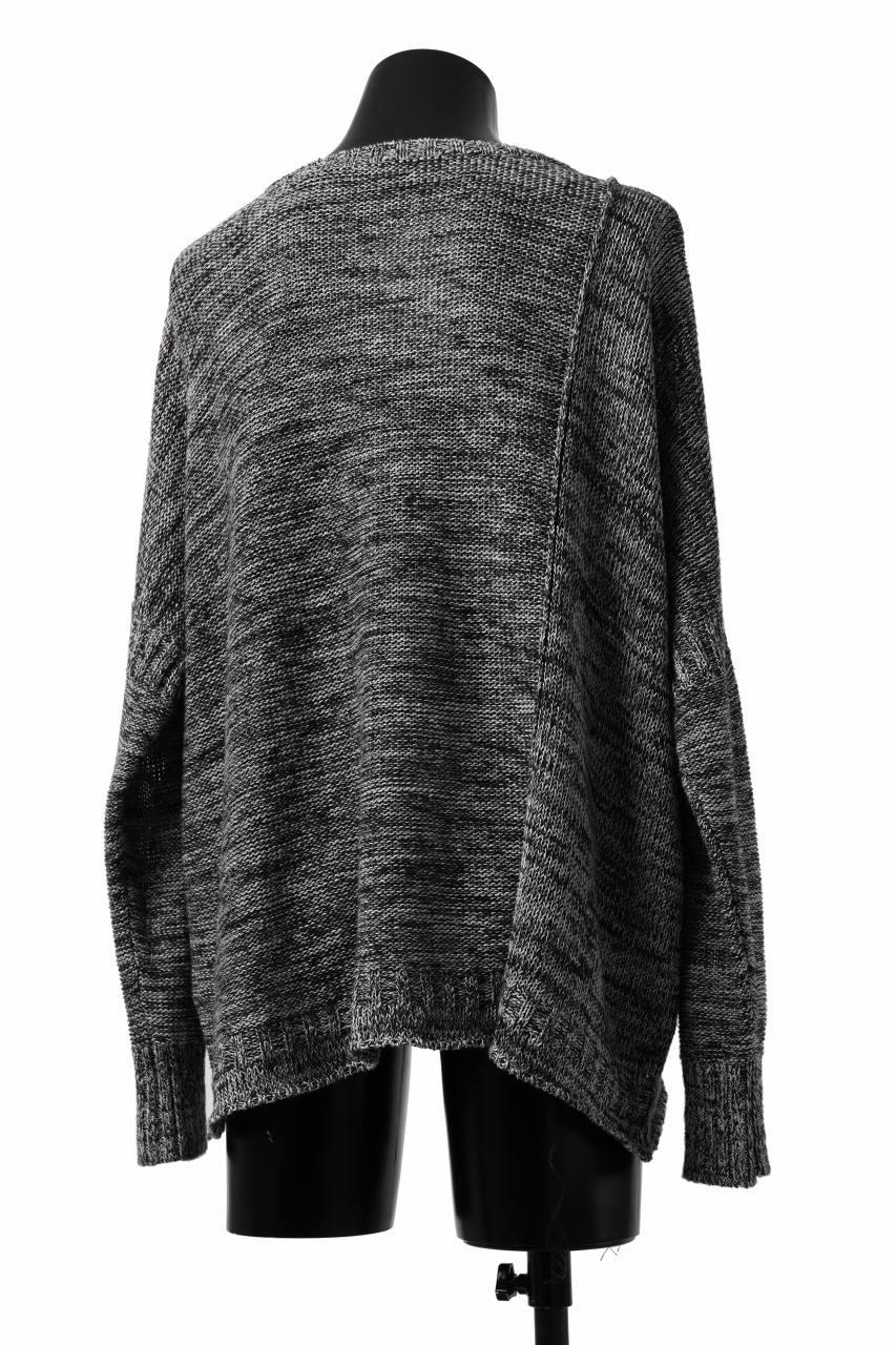 KLASICA ATTACHED LOOSE KNIT PULLOVER / ORG MIX 6PLY FOR 5G LICO (MIX) - Image 5