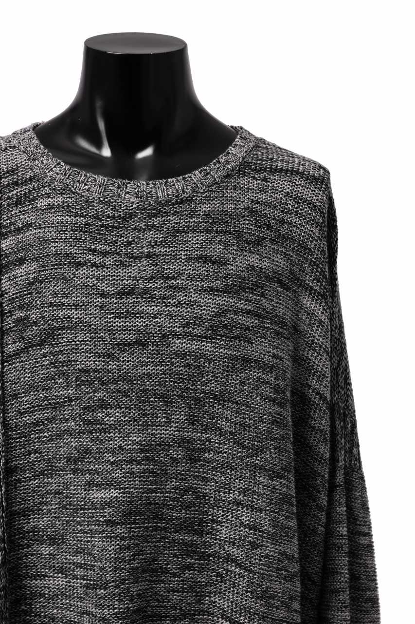 KLASICA ATTACHED LOOSE KNIT PULLOVER / ORG MIX 6PLY FOR 5G LICO (MIX) - Image 6