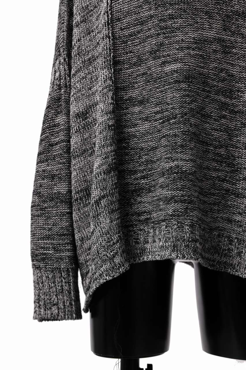 KLASICA ATTACHED LOOSE KNIT PULLOVER / ORG MIX 6PLY FOR 5G LICO (MIX) - Image 7