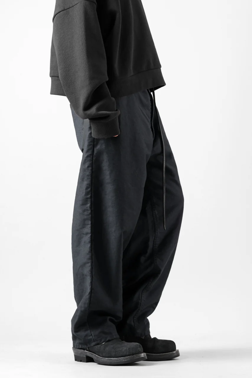 KLASICA BEAUFORT 5 PKT WORKERS TROUSERS / SURPHER DYED MOLE SKIN (DEEP SEA) - Image 7