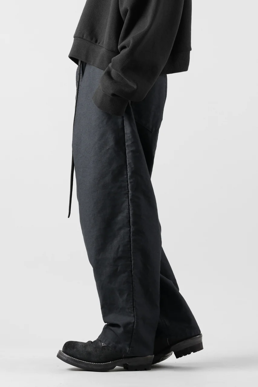 KLASICA BEAUFORT 5 PKT WORKERS TROUSERS / SURPHER DYED MOLE SKIN (DEEP SEA) - Image 8