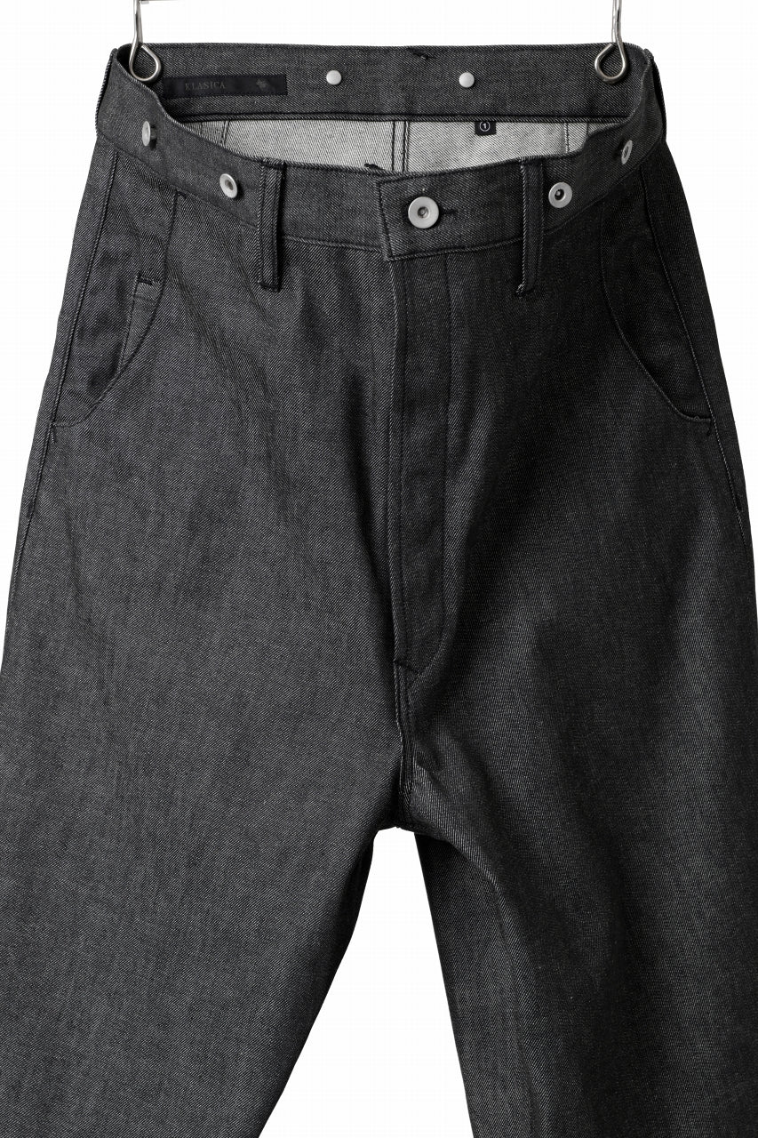 KLASICA BEAUFORT 5 POCKET WORKER PANT / LIGHT WEIGHT DENIM (BLACK DENIM) - Image 5