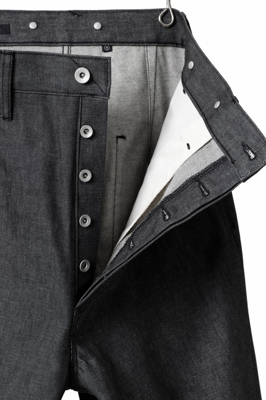 KLASICA BEAUFORT 5 POCKET WORKER PANT / LIGHT WEIGHT DENIM (BLACK DENIM) - Image 9