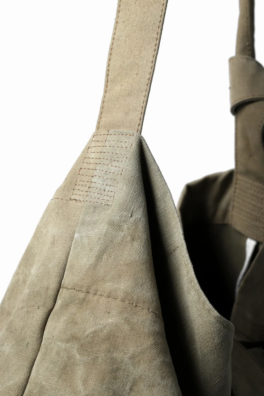 KLASICA BIVOUAC limited SHOULDER-BAG / 40'S BRITISH TENT (USED BEIGE) - Image 11