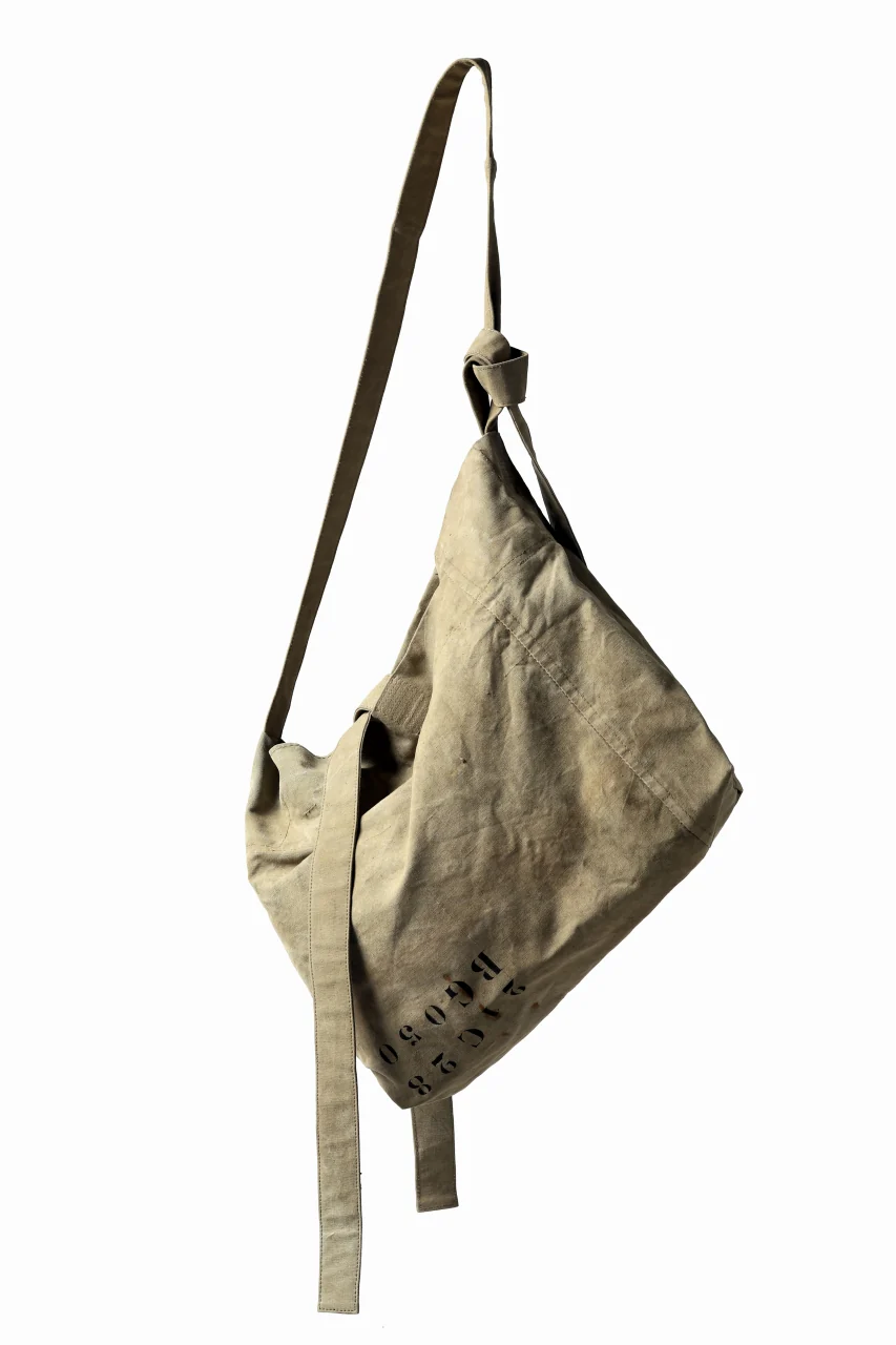 KLASICA BIVOUAC limited SHOULDER-BAG / 40'S BRITISH TENT (USED BEIGE) - Image 16