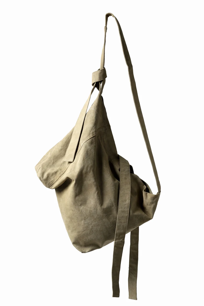 KLASICA BIVOUAC limited SHOULDER-BAG / 40'S BRITISH TENT (USED BEIGE) - Image 17