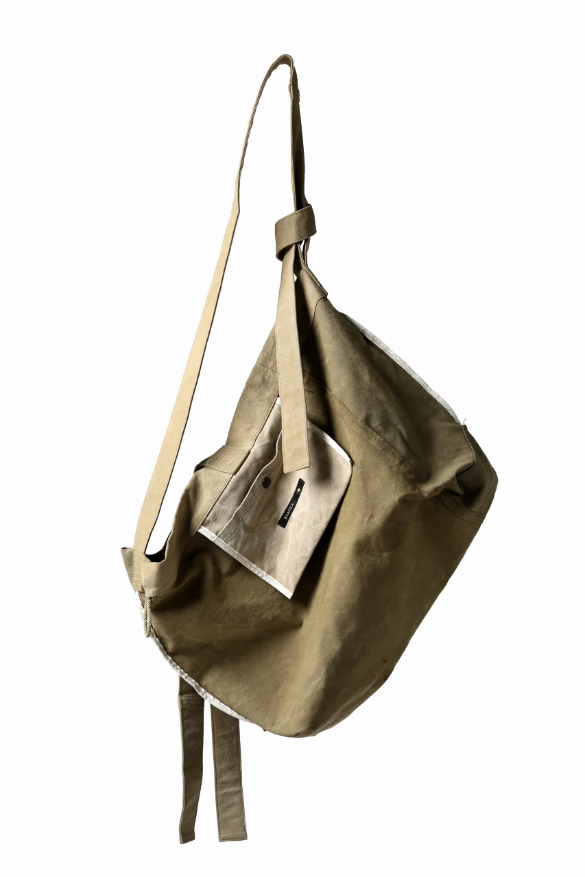 KLASICA BIVOUAC limited SHOULDER-BAG / 40'S BRITISH TENT (USED BEIGE) - Image 18