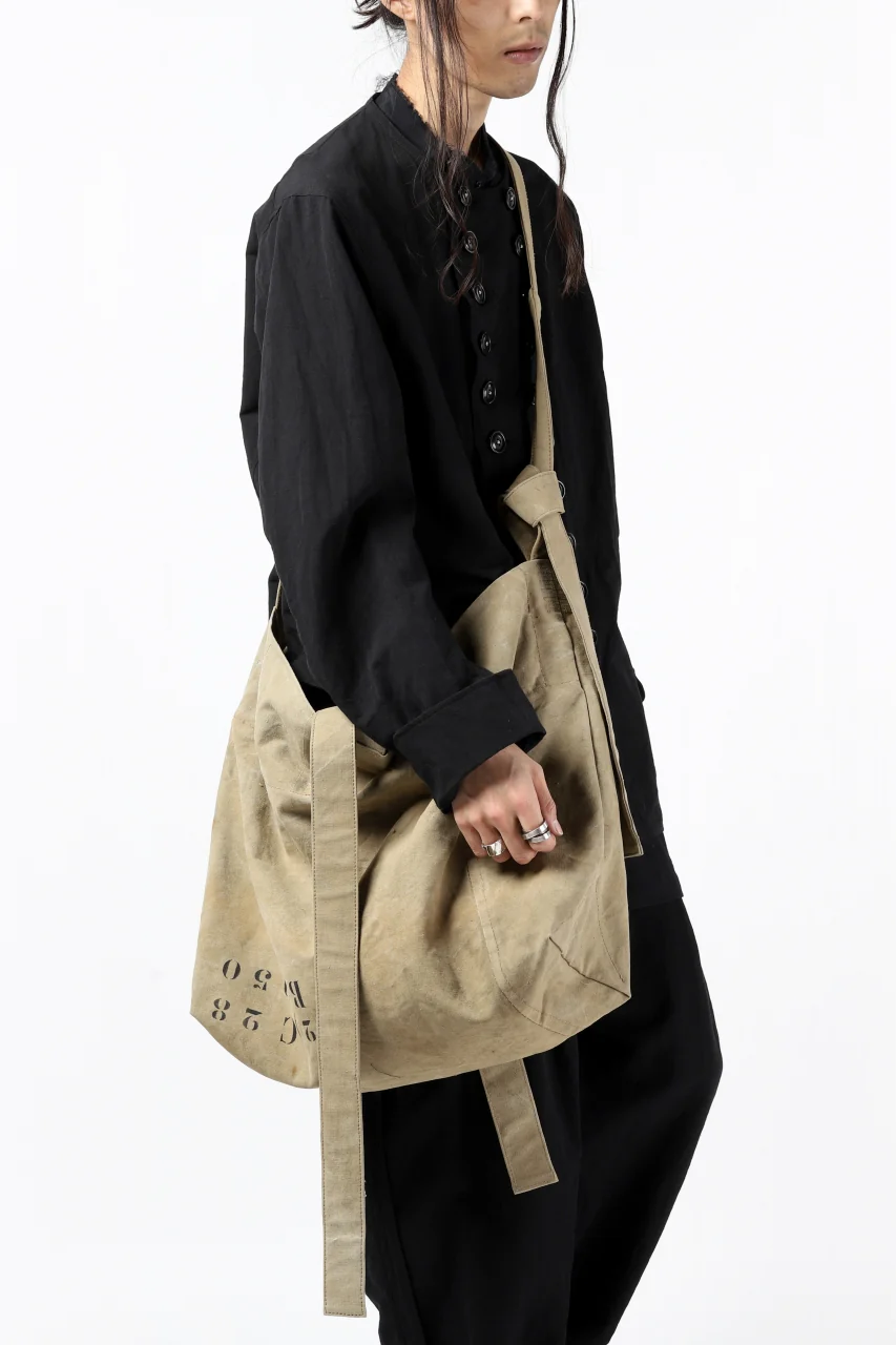 KLASICA BIVOUAC limited SHOULDER-BAG / 40'S BRITISH TENT (USED BEIGE) - Image 22