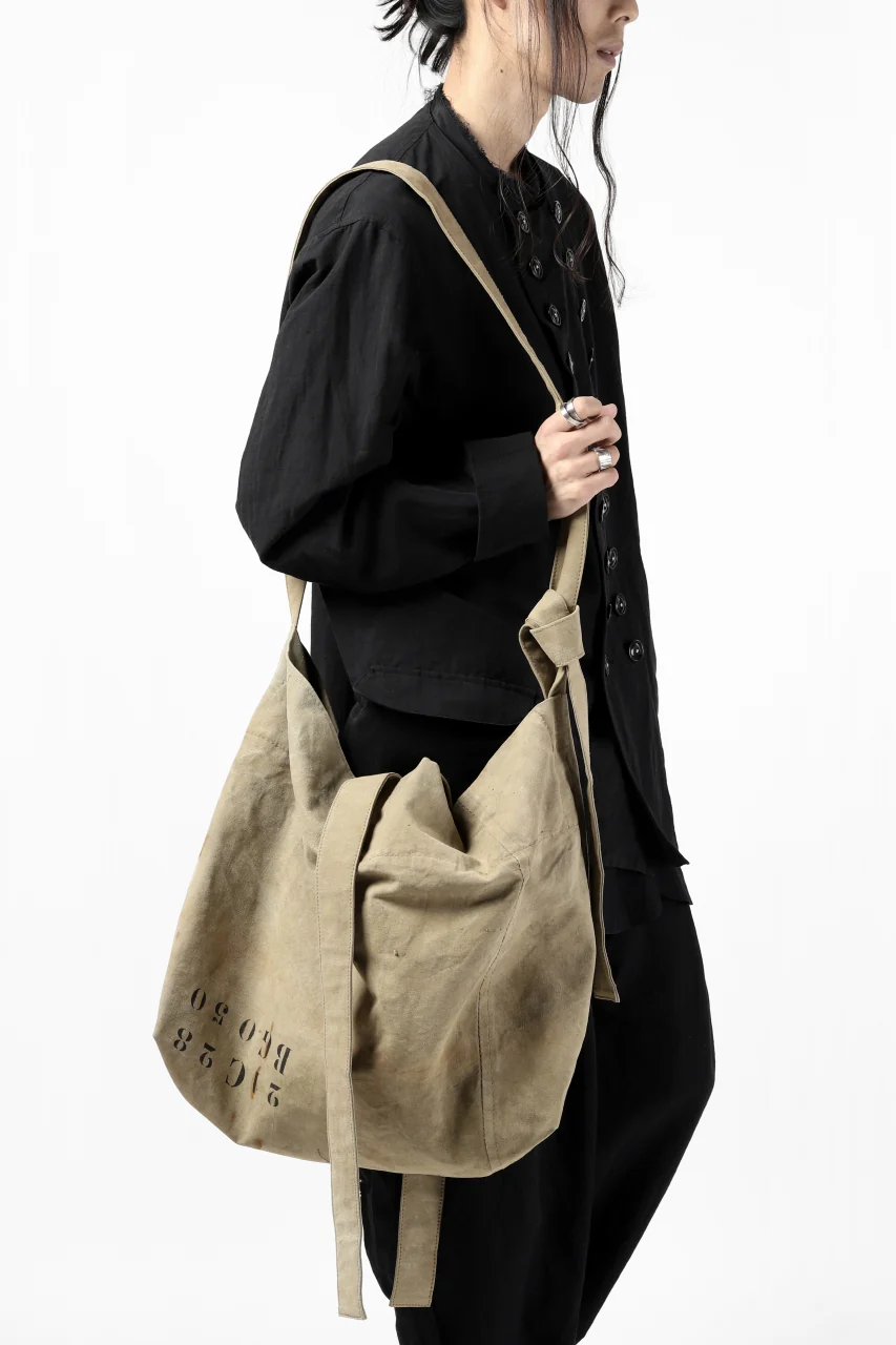 KLASICA BIVOUAC limited SHOULDER-BAG / 40'S BRITISH TENT (USED BEIGE) - Image 24