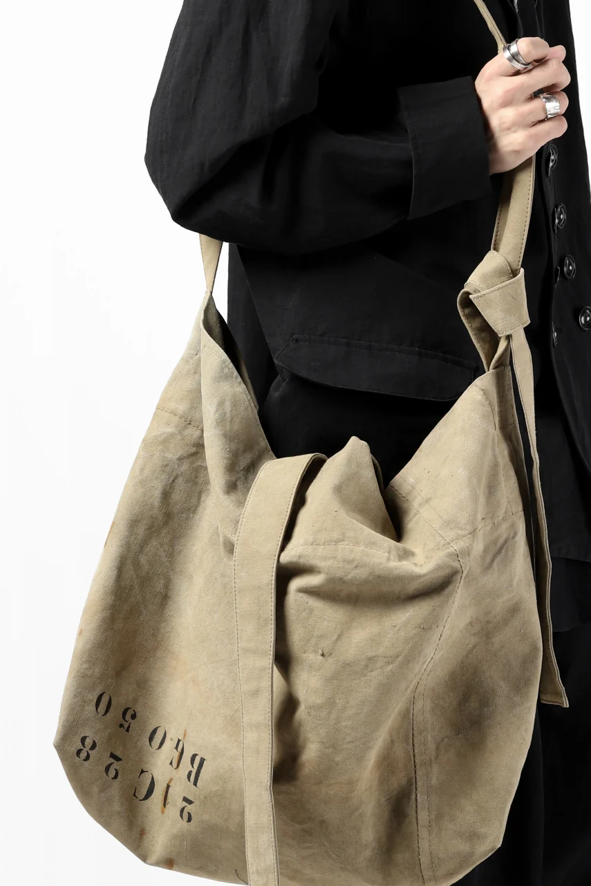 KLASICA BIVOUAC limited SHOULDER-BAG / 40'S BRITISH TENT (USED BEIGE) - Image 26