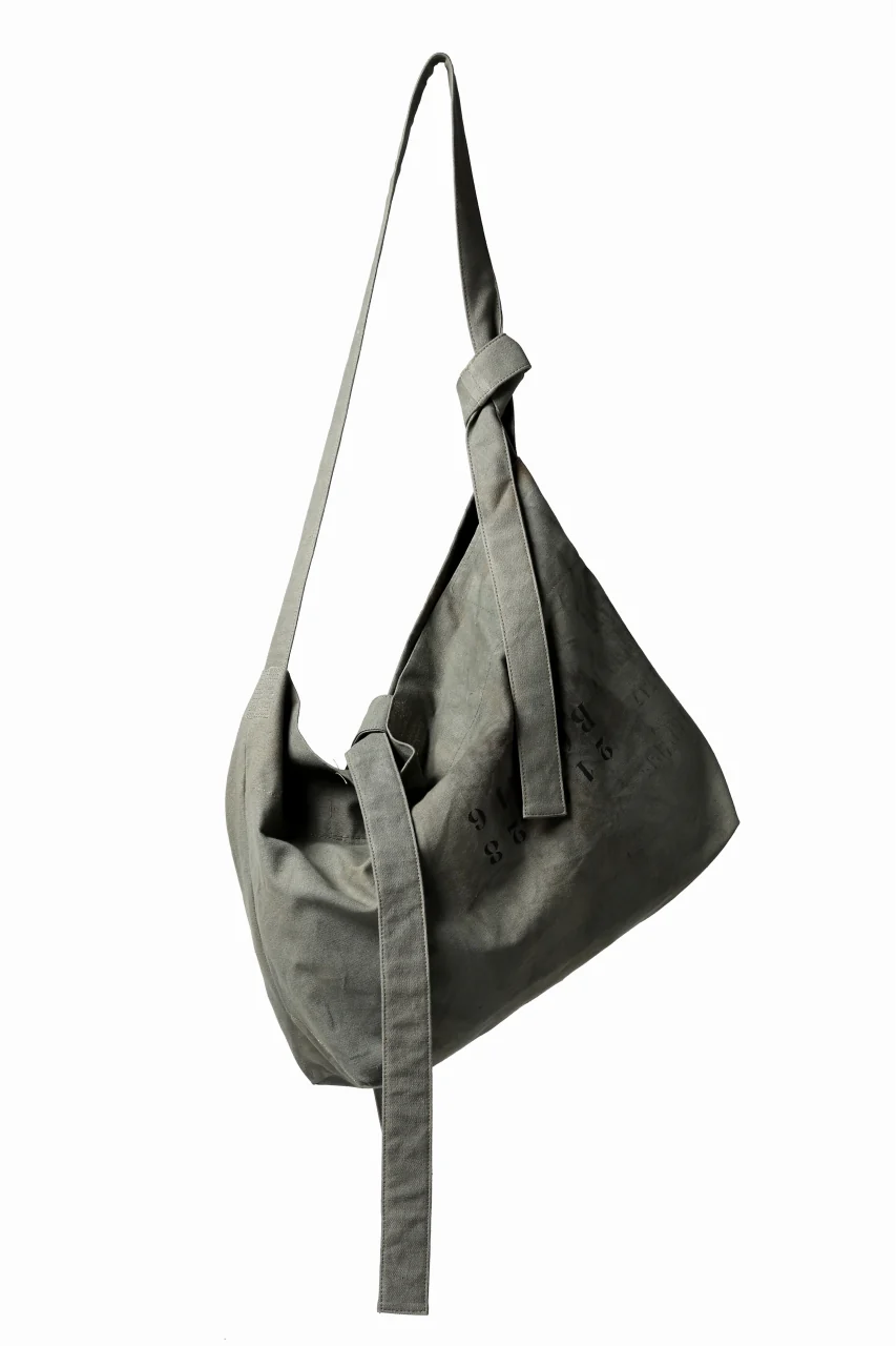KLASICA BIVOUAC limited SHOULDER-BAG / 40'S BRITISH TENT (USED OLIVE) - Image 14
