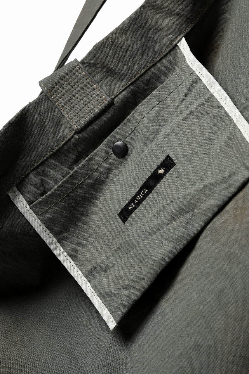 KLASICA BIVOUAC limited SHOULDER-BAG / 40'S BRITISH TENT (USED OLIVE) - Image 17